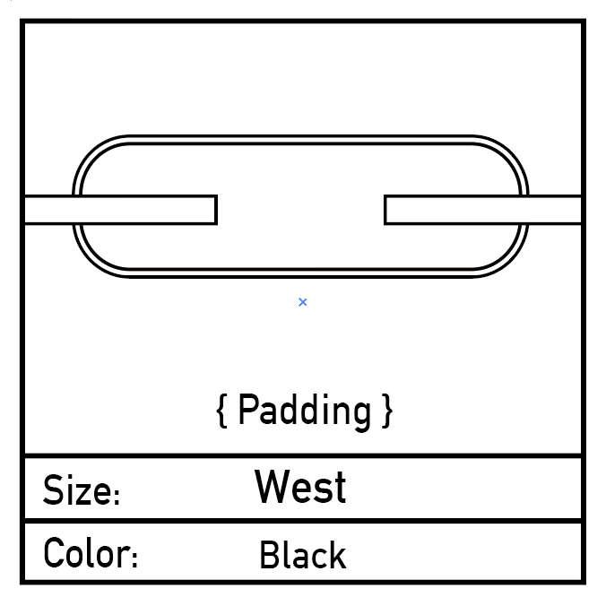 【補正】<Padding>west