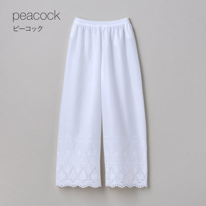 【jupone-drawers-WH】ジュポネ・ドロワ・ホワイト《ロング丈》